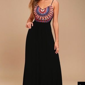 Lulus maxi dress